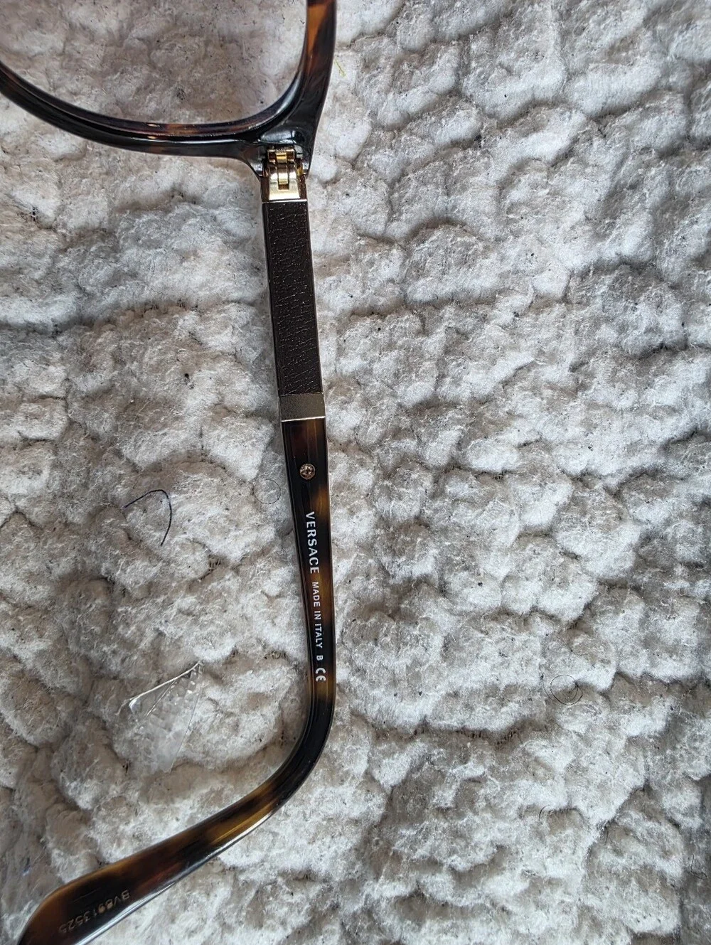 Versace Eyeglasses Frames MOD 3219-Q 5148 Tortoise Gold Medusa 54-17-140